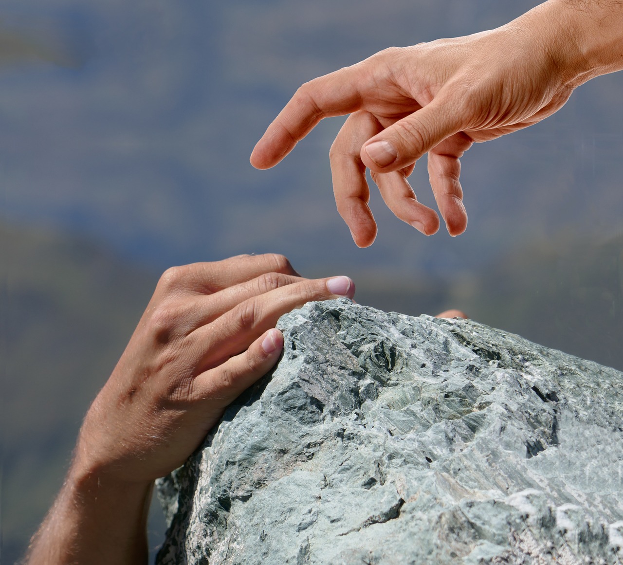 Reaching out for a helping hand with anxiety therapy