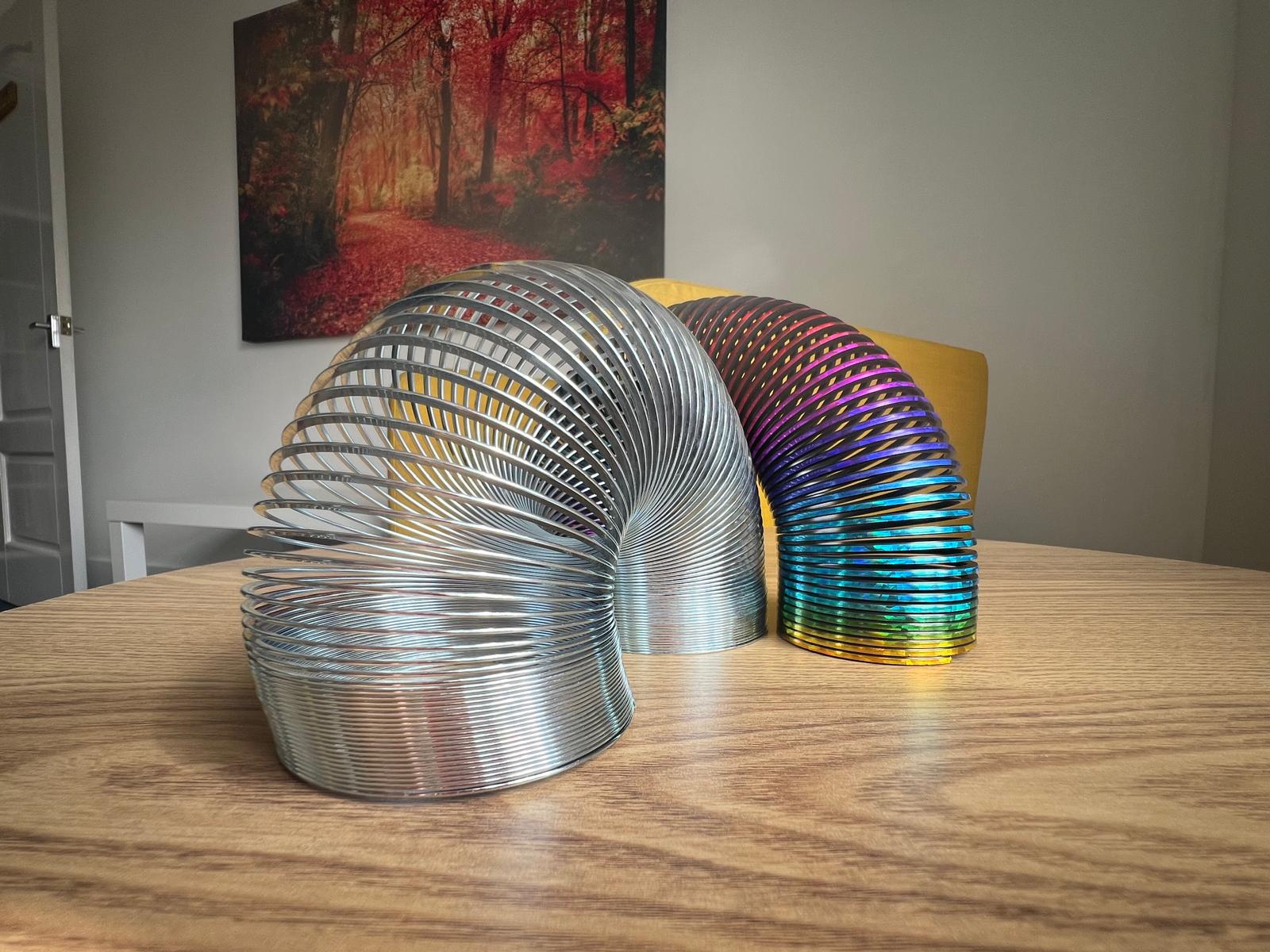 Slinky's together in therapy room Drighlington UK Counselling Network